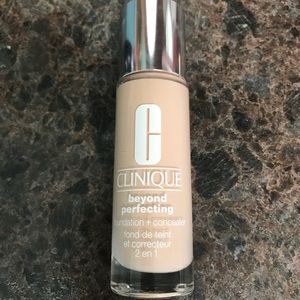 Clinique beyond perfecting foundation